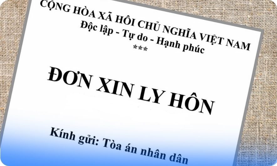 Mẫu đơn ly hôn