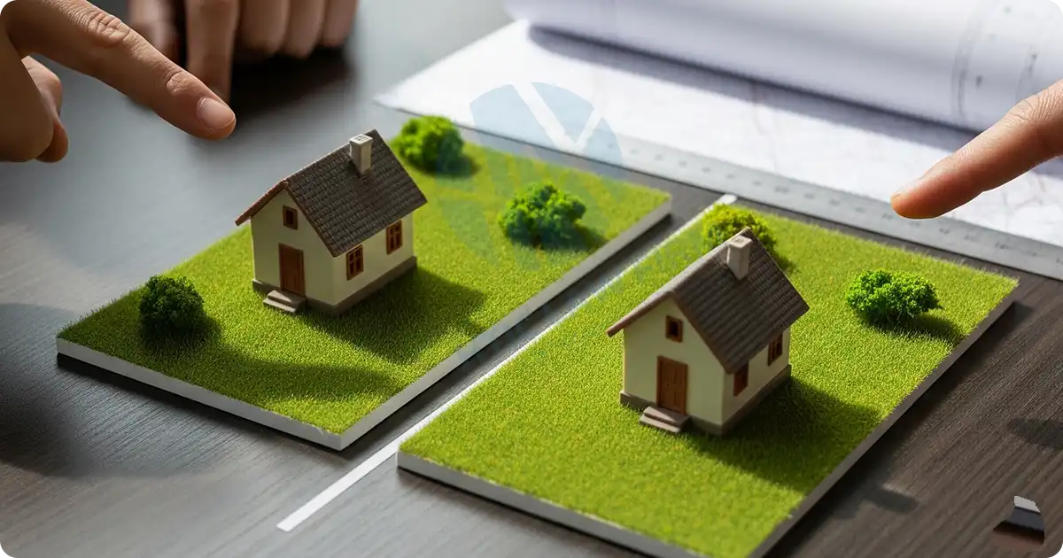 Tranh chấp ranh giới giữa hai thửa đất liền kề