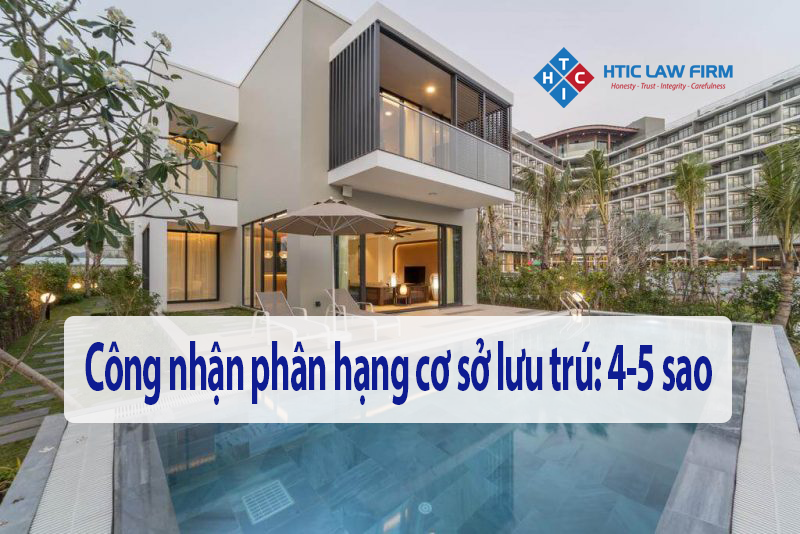 Công nhận phân hạng cơ sở lưu trú: 4-5 sao