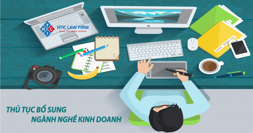 Đăng kí thay đổi, bổ sung ngành nghề kinh doanh
